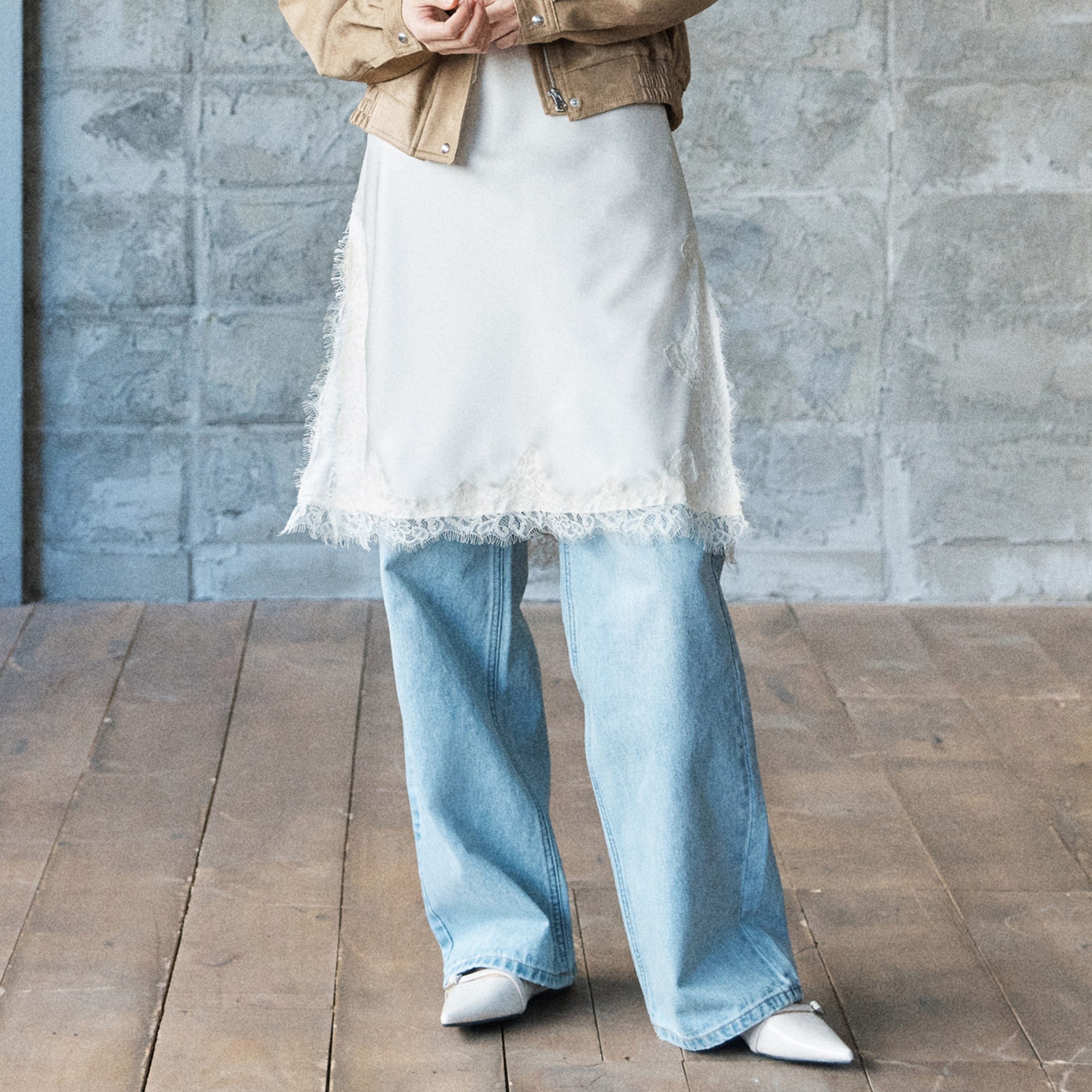 misso denim wide pants fit scaled