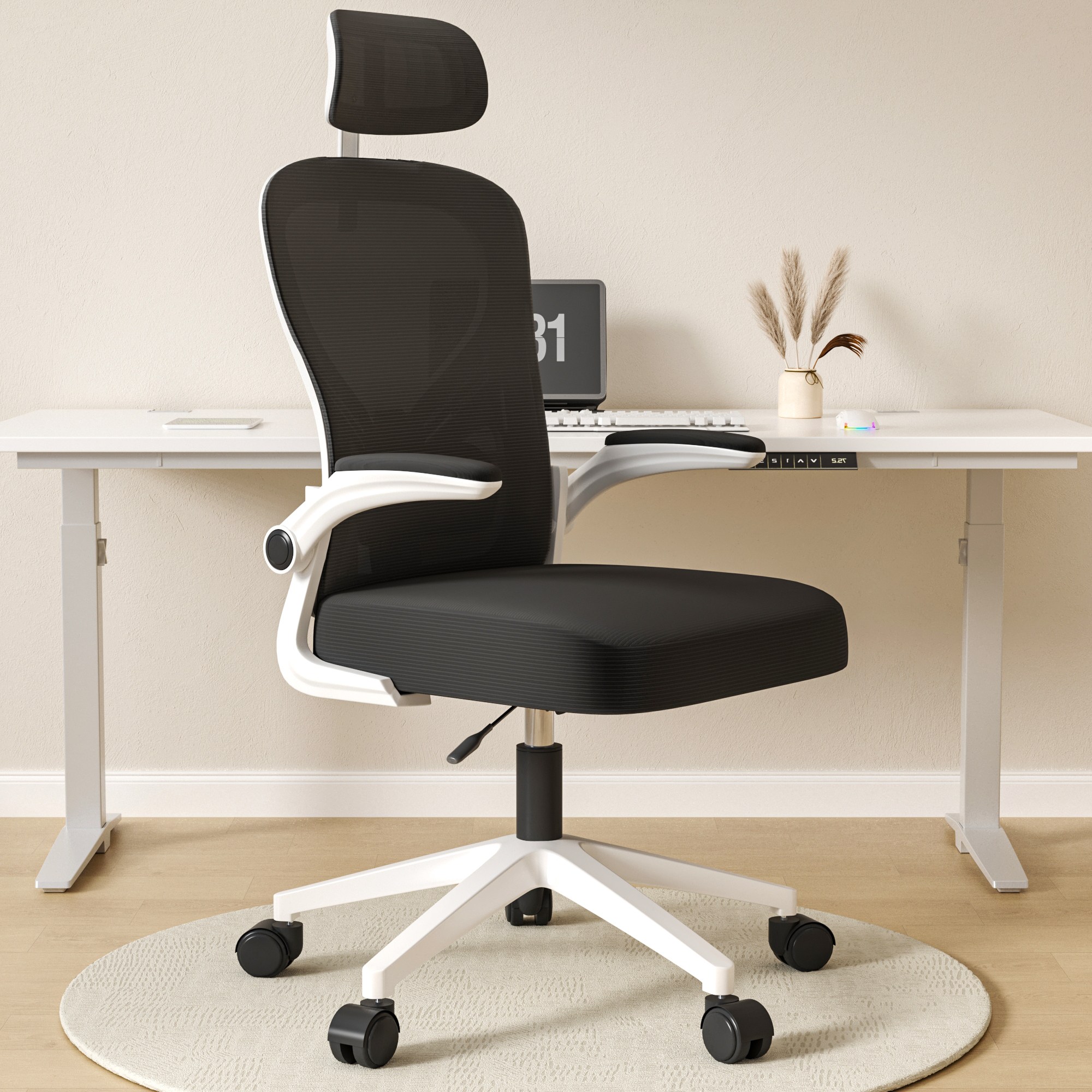twosliving mesh lumbar chair